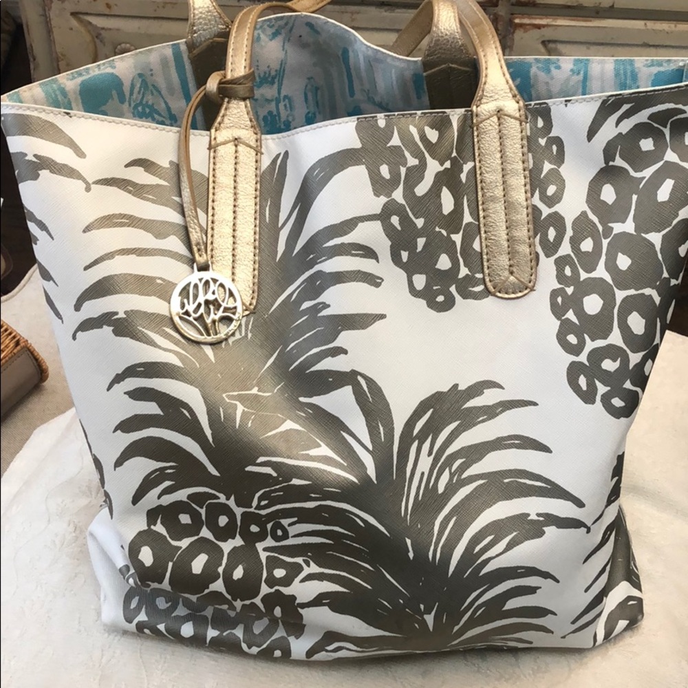 Lilly Pulitzer reversible tote